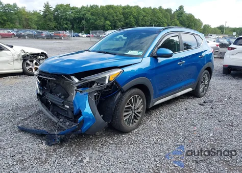 2020 Hyundai Tucson Ultimate z USA, uszkodzony, nr VIN KM8J3CALXLU193031